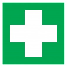 Знак "Аптечка первой медицинской помощи"