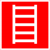 Знак "Пожарная лестница"
