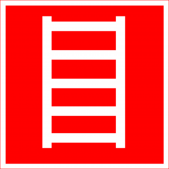 Знак "Пожарная лестница"